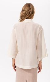 Блузка Romgil РТ0159-ВИ4 молочный шоколад