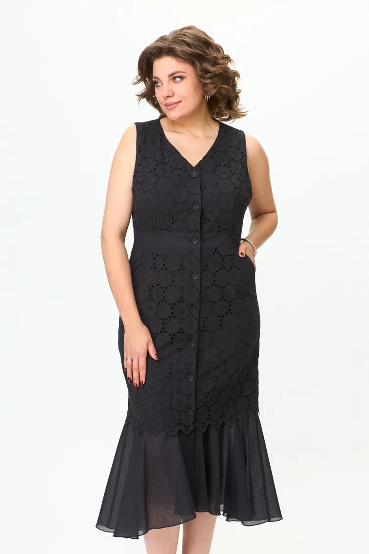 Sukienka Anastasia MAK #1194 chernyj