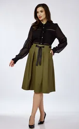 Skirt Klever 0225 olivka
