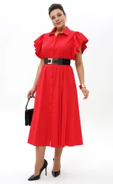 Dress ALANI 2445 krasnyj