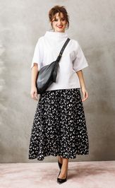 Комплект Anastasia 1316 бело-черный