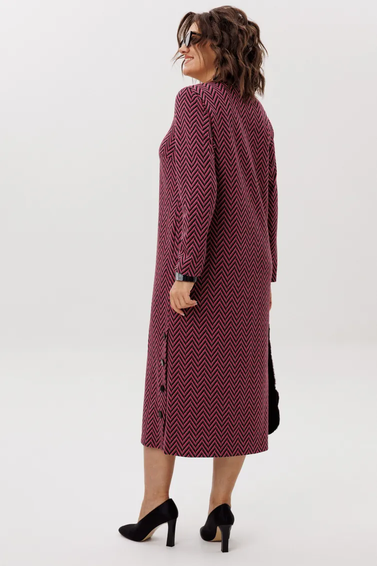Dress Anelli Laurel #1755 plate ryabinovaya volna