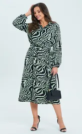 Dress Verita moda N-2317 zebra