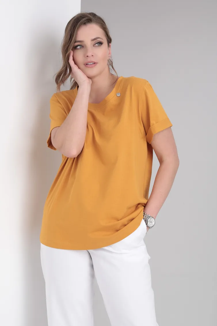 Koszulka BLISS #8180 Gorchica LILY