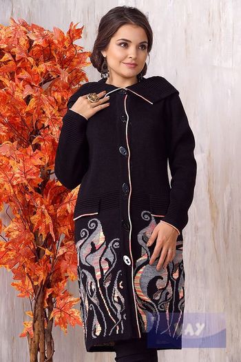 1242 черн/сер/меланж желто-роз