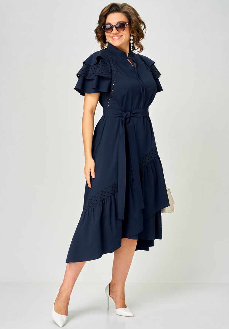 Платье EVA GRANT арт. 7297синее