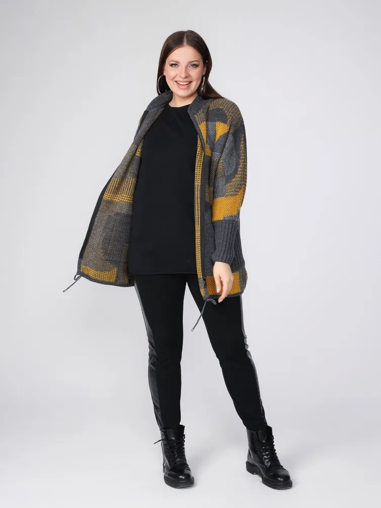 Sweter BONADI #1865 gorchica
