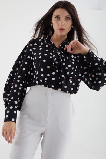 621-074 черн горошек