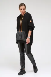 Bluza Z Kapturem BLISS #2075/1 CHARLIE chernyj