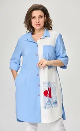 Zestaw SandyNA 13591 goluboj+belyj