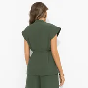 Waistcoat CHARUTTI #Slishkom modno (zelenyj)