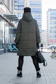 Coat LS #8278 xaki
