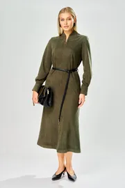 Платье Ava fashion арт. М-238 хаки
