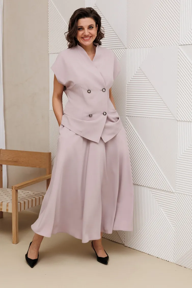 Garnitur Anastasia #1329 pudra