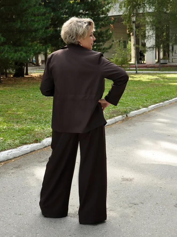 Blazer NOVITA #1483 korichnevyj