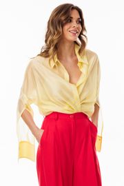 Блузка EOLA арт. 3036 сливочное масло