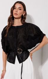 Блузка Люше 4382 черный