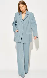 Suit LAIKONY L-484 goluboj