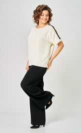 Suit Rumoda 2275 kr.r. molochnyj-chernyj