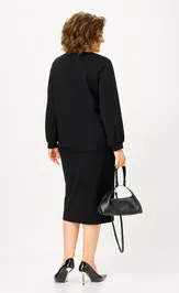 Garnitur Vilena-fashion 1169 chernyj