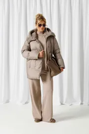 Coat Beautiful & Free #1018 seryj