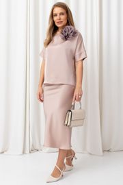Skirt TOOK A LOOK & Angelika #TYu-15 bezhevyj