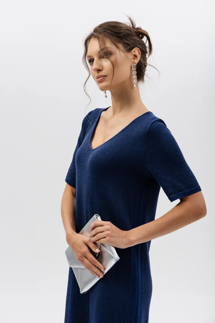 Dress Romgil #RV0408-XM2 indigo, chernyj