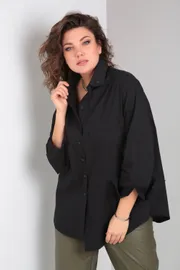 Koszula BLISS #8310 Chyornyj RIZO