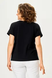 Блузки, туники Rumoda арт. 2239 (короткий рукав) черный