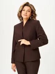 Suit Vilena-fashion #1177 shokolad