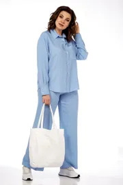 Garnitur Vilena-fashion #878 goluboj