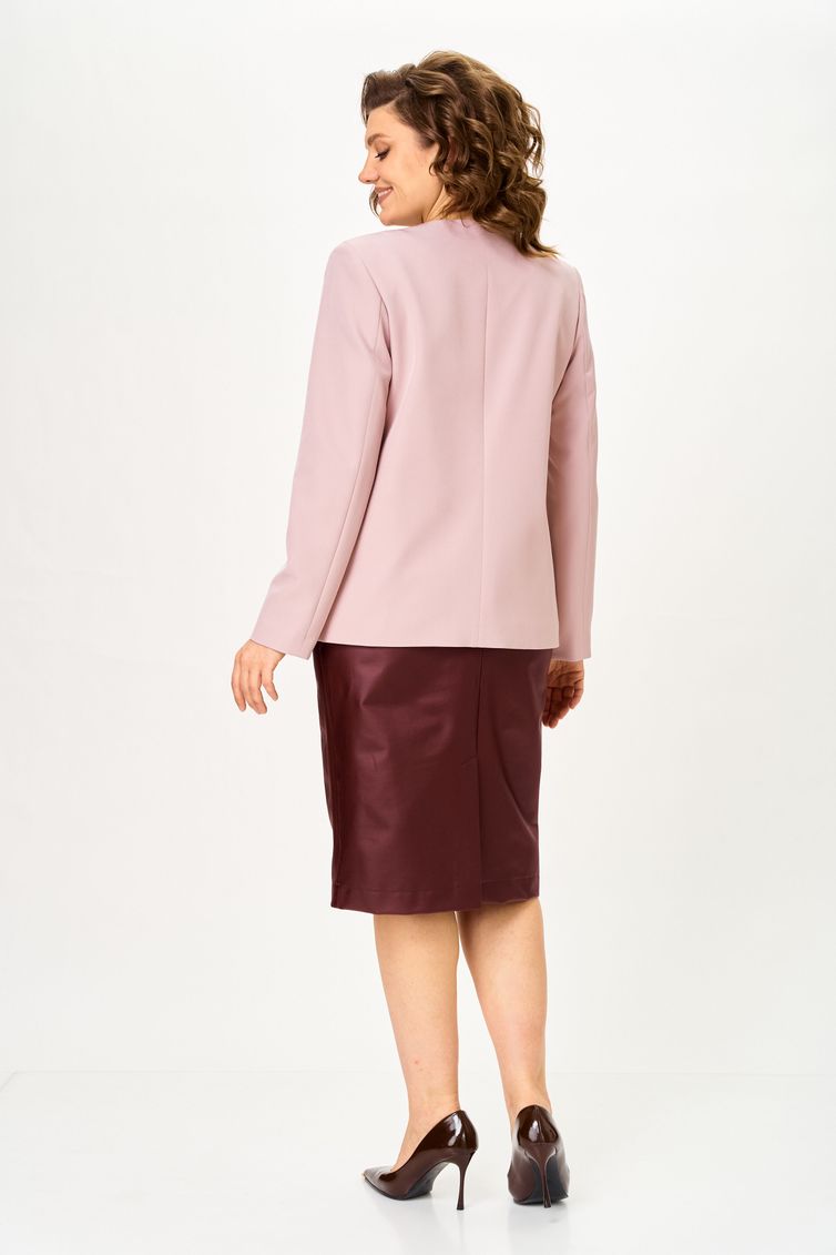 Костюм Vilena-fashion арт. 1147 крем+бургунди