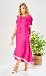 Платье Ava fashion М-212 фуксия