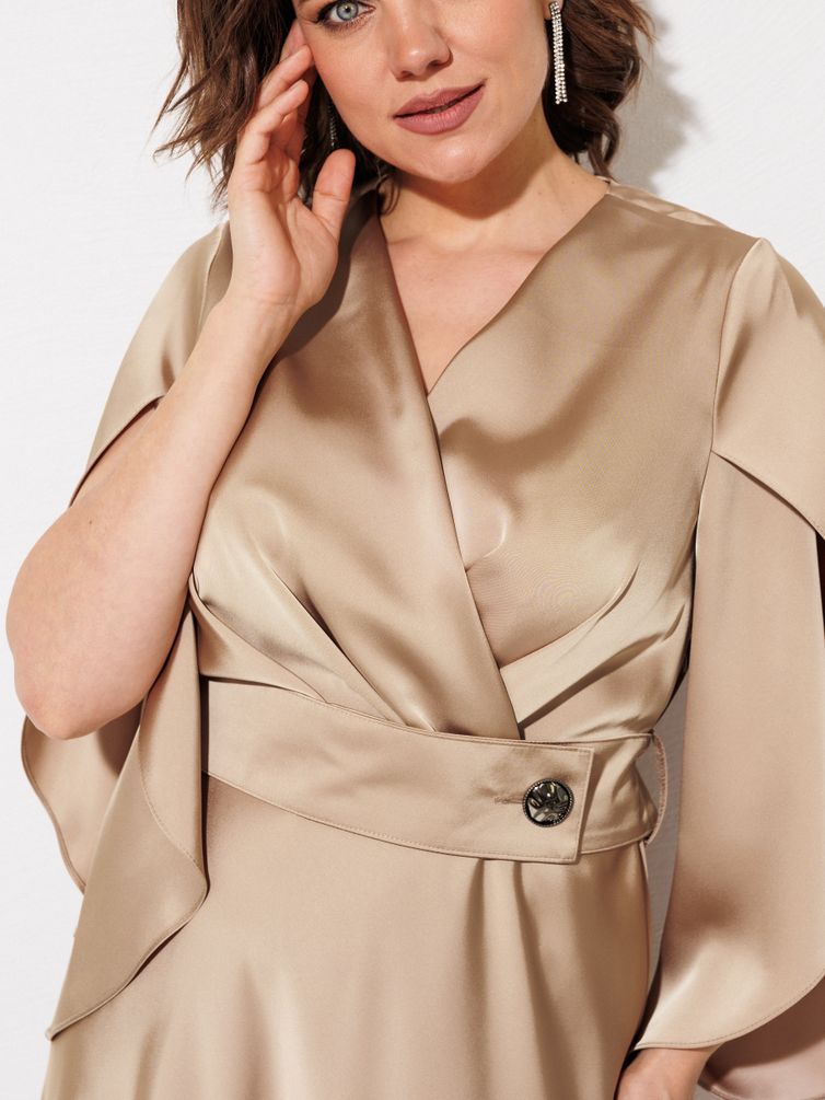 Платье Anastasia MAK арт. 1309 песочный