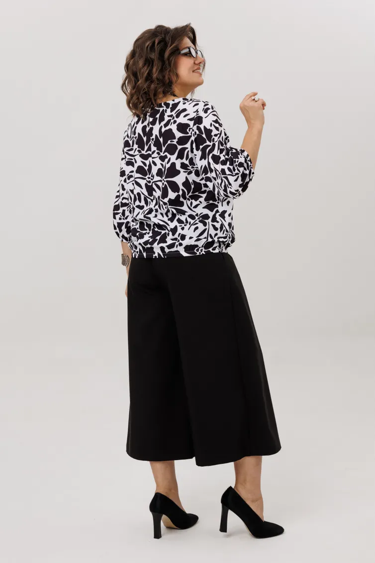 Trousers Anelli Laurel #1783 bazaltovye