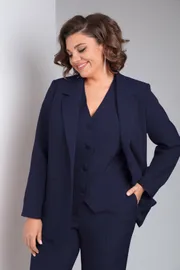 Garnitur Vilena-fashion #947 temno-sinij