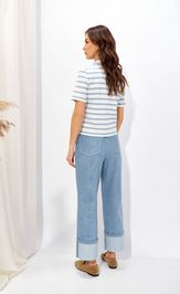 Джемпер Люше 4344 голубой