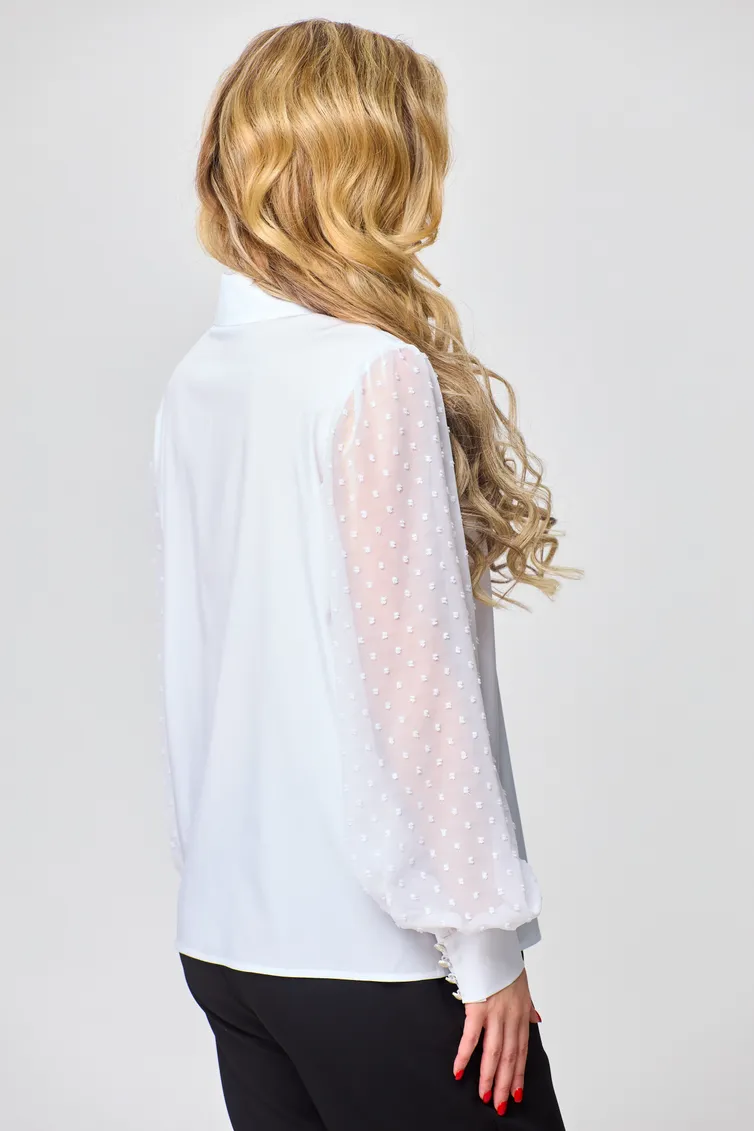 Blouse Abbi #4025 belyj