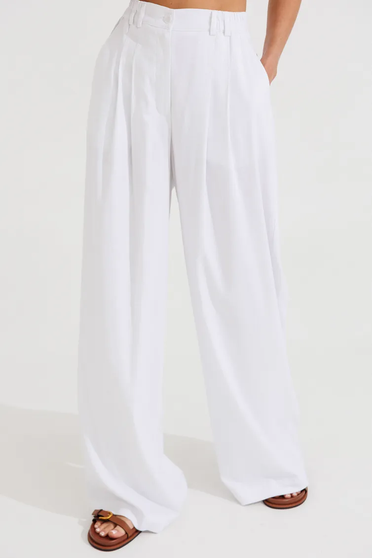 Trousers Lyushe #4414 belyj
