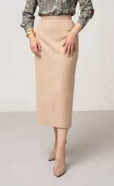 Юбка FASHION CENTRE ШР-4104 карамельный