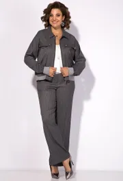Suit Liliana #1346 poloska