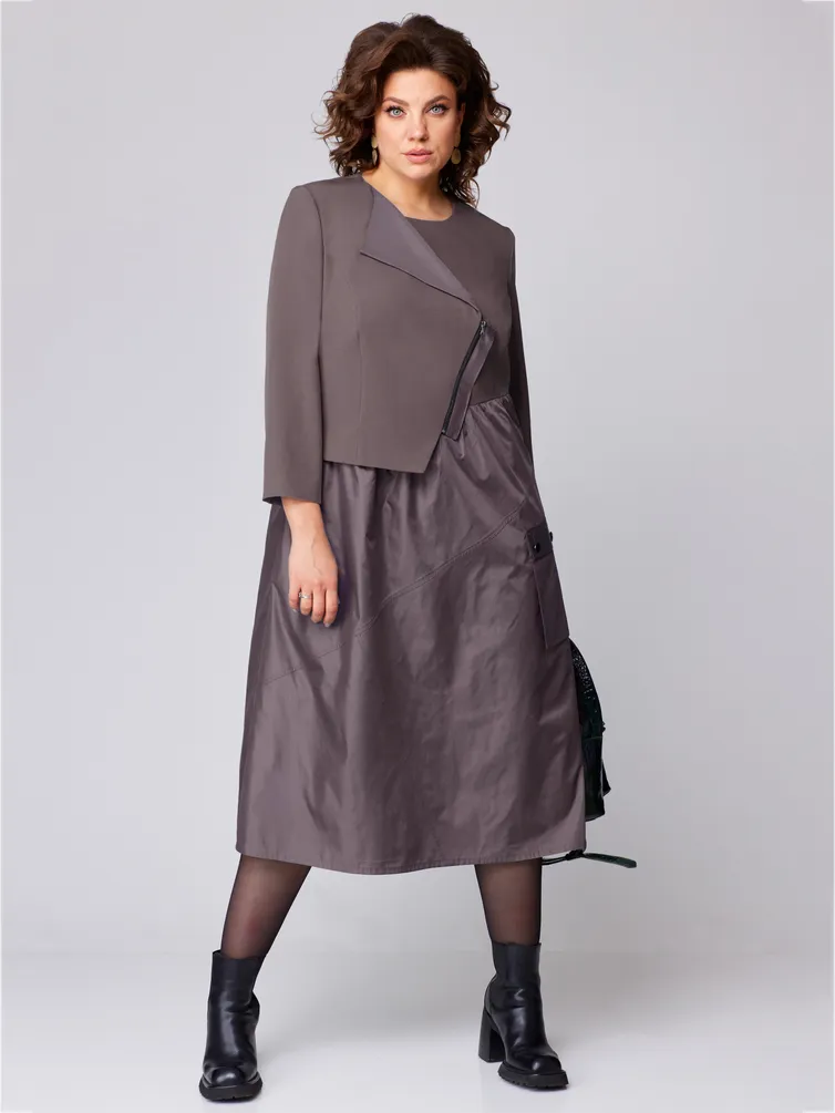 Sukienka Michelle Style #1209 kakao
