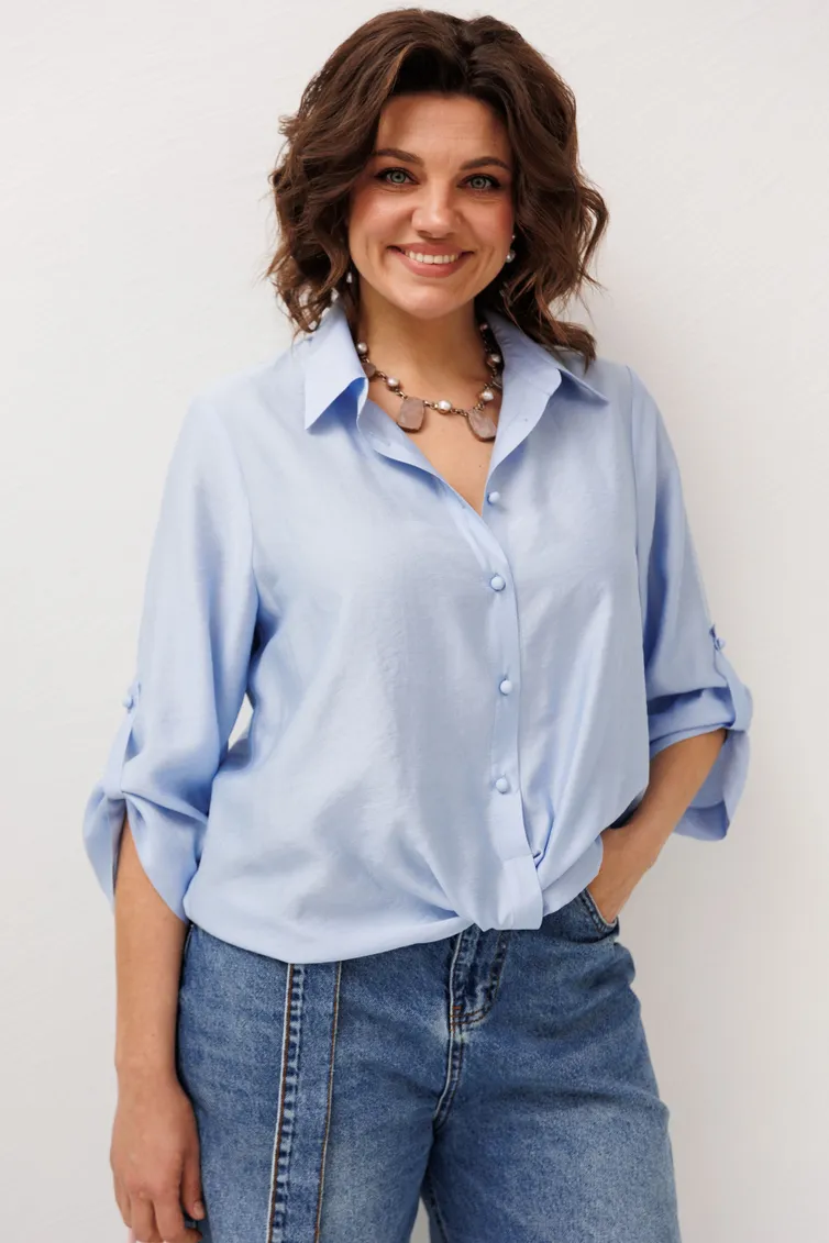 Shirt Anelli Laurel #1663.1 golubika