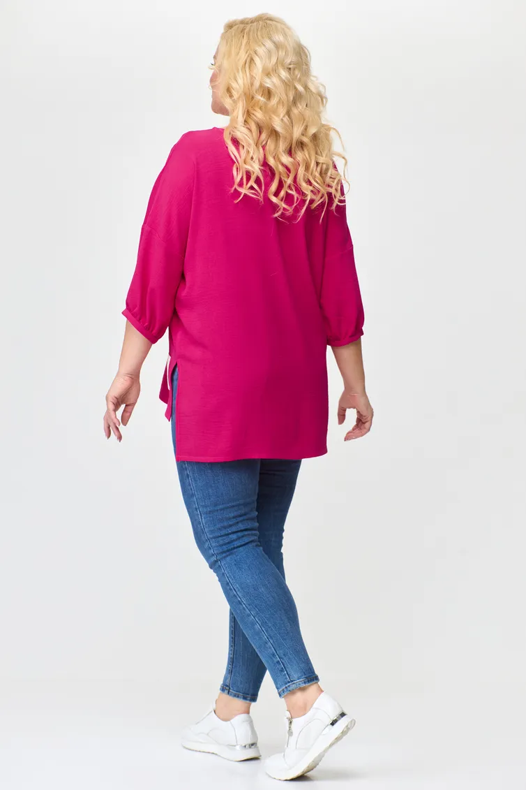 Blouse Abbi #4006 fuksiya