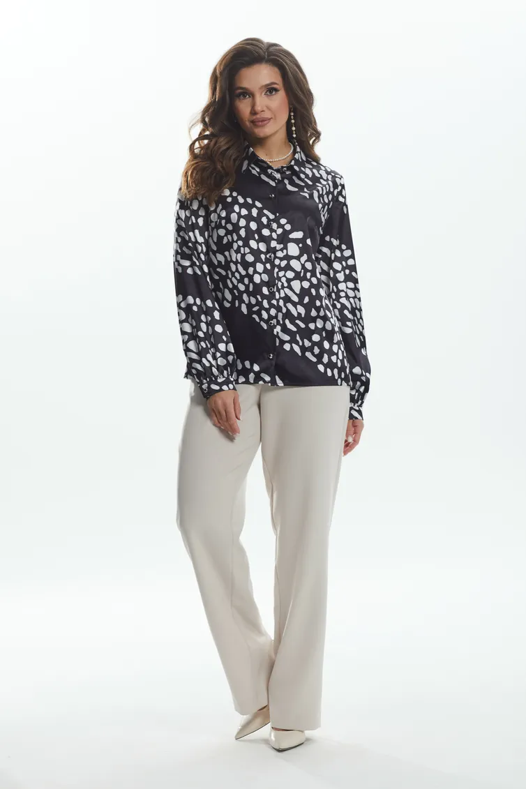 Bluzka MALI #623-074 belye kamushki