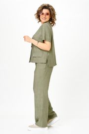 Suit Vilena-fashion #1170 xaki