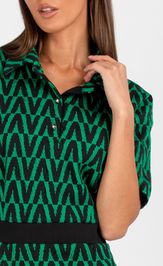 Dress VIZAVI 807 izumrud