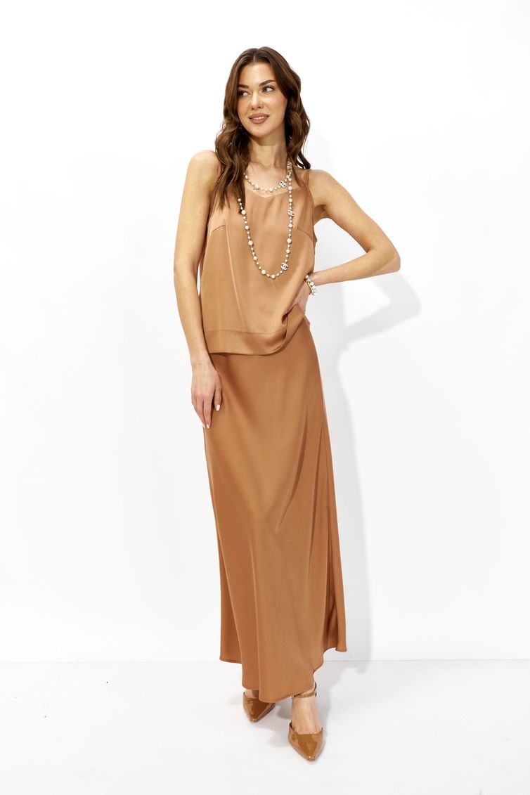 Топ Люше арт. 4340 коричневый