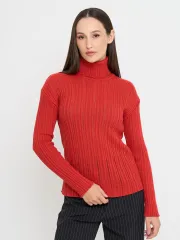Джемпер Newvay арт. 9242-94185 Аврора red