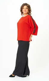 Костюм Rumoda 2275 дл.р. красный-черный